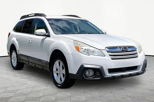 Satin White Pearl 2014 Subaru Outback 2.5i Premium
