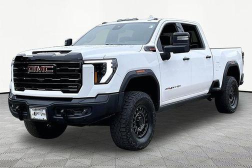 Summit White 2024 GMC Sierra 2500 AT4X