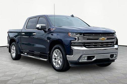 Blue Metallic 2022 Chevrolet Silverado 1500 Limited LTZ