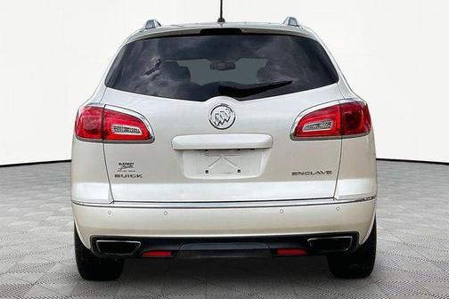 White Diamond Clearcoat 2014 Buick Enclave Leather