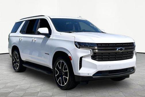 Summit White 2022 Chevrolet Tahoe RST