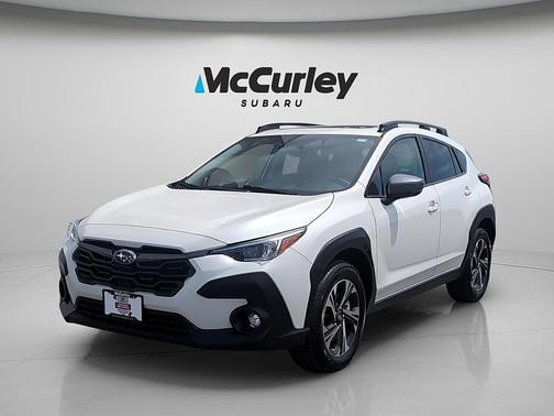 Crystal White Pearl 2025 Subaru Crosstrek Premium