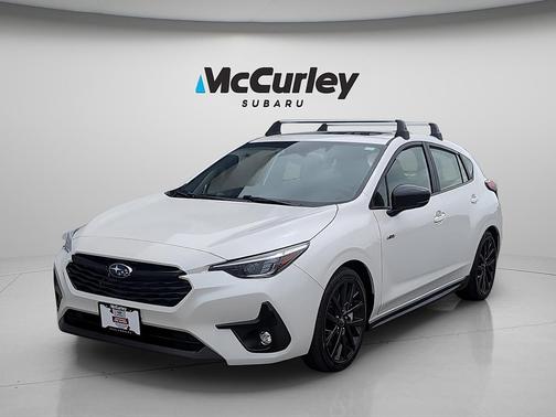 Crystal White Pearl 2024 Subaru Impreza RS 5-Door
