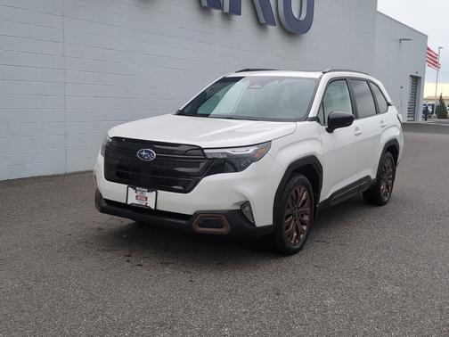 Crystal White Pearl 2026 Subaru Forester Sport