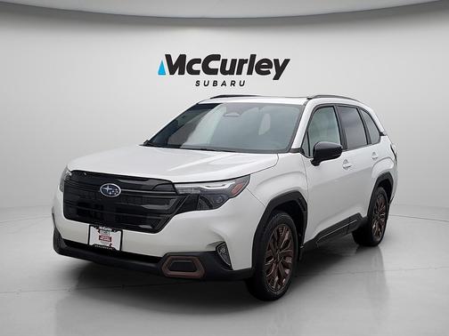 Crystal White Pearl 2026 Subaru Forester Sport