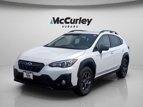 Crystal White Pear 2023 Subaru Crosstrek Sport