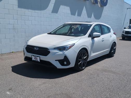 Crystal White Pearl 2024 Subaru Impreza Sport 5-Door