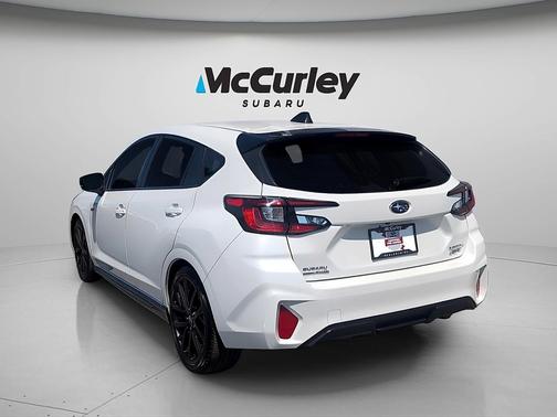Crystal White Pearl 2024 Subaru Impreza RS 5-Door