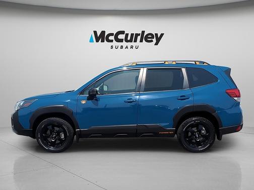 Geyser Blue 2022 Subaru Forester Wilderness
