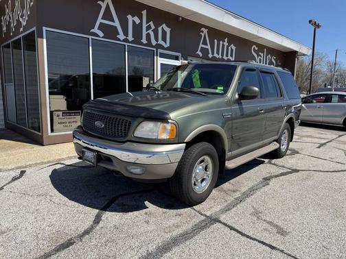 Estate Green Clearcoat Metallic 2000 Ford Expedition Eddie Bauer 4WD