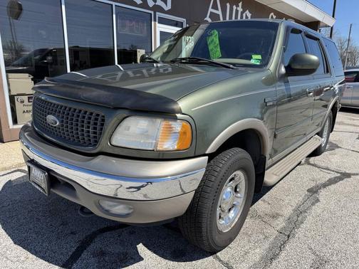 Estate Green Clearcoat Metallic 2000 Ford Expedition Eddie Bauer 4WD