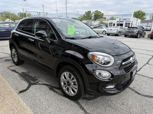 Black 2016 FIAT 500X Lounge