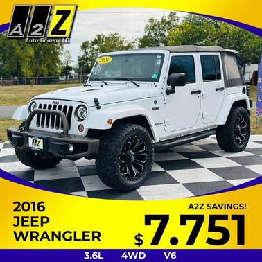 2016 Jeep Wrangler Unlimited Sahara
