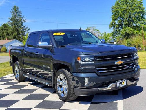 GRAY 2017 Chevrolet Silverado 1500 LTZ