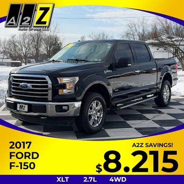 Black 2017 Ford F-150 XLT Truck