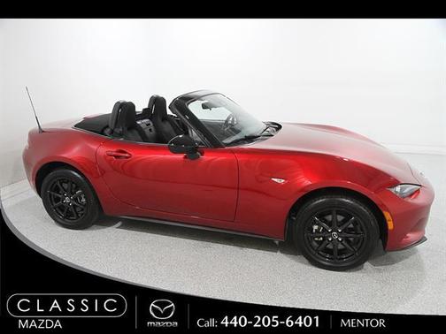 Soul Red Crystal Metallic 2025 Mazda MX-5 Miata Sport