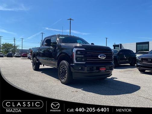Agate Black 2025 Ford F-250 Platinum
