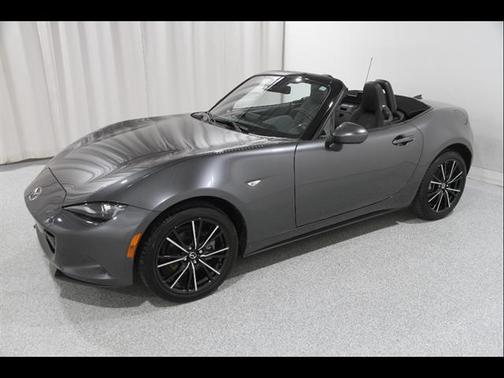 Machine Gray Metallic 2025 Mazda MX-5 Miata Grand Touring