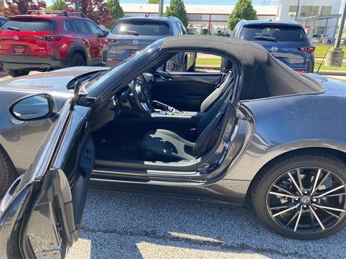 Machine Gray Metallic 2025 Mazda MX-5 Miata Grand Touring