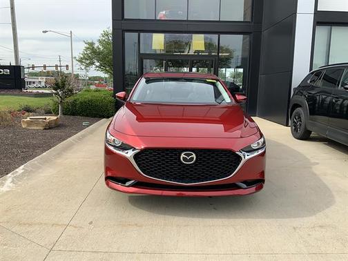Soul Red Crystal Metallic 2026 Mazda Mazda3 FWD w/Preferred Package