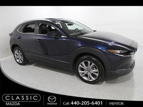 Deep Crystal Blue Mica 2021 Mazda CX-30 Premium Package
