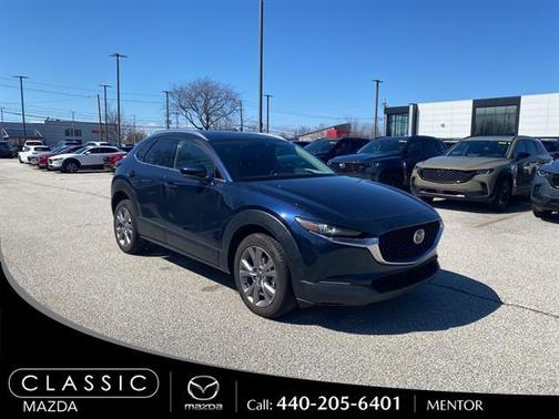 Deep Crystal Blue Mica 2021 Mazda CX-30 Premium Package