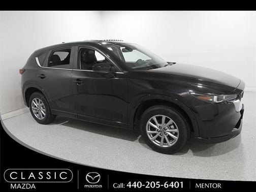 Jet Black Mica 2025 Mazda CX-5 2.5 S Preferred Package