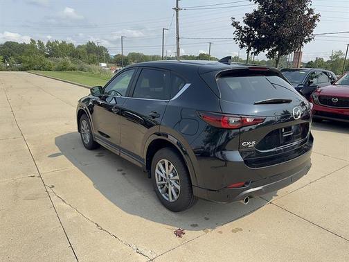 Jet Black Mica 2025 Mazda CX-5 2.5 S Preferred Package