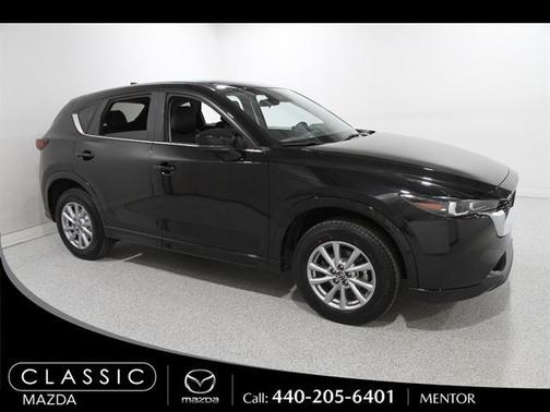 Jet Black Mica 2025 Mazda CX-5 2.5 S Select Package
