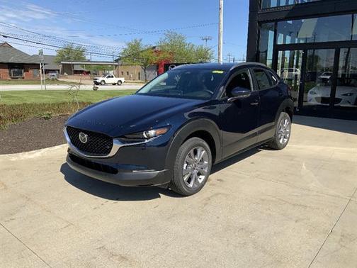Deep Crystal Blue Mica 2026 Mazda CX-30 Preferred