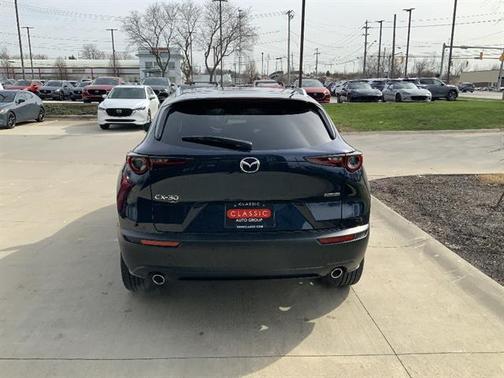Deep Crystal Blue Mica 2026 Mazda CX-30 Preferred