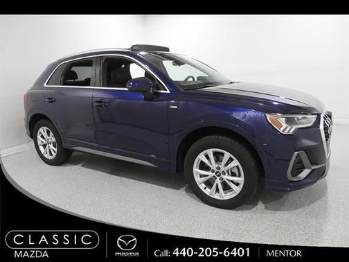 Navarra Blue Metallic 2025 Audi Q3 45 S line Premium
