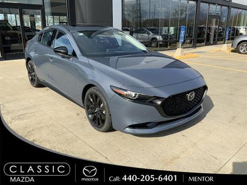 Polymetal Gray Metallic 2026 Mazda Mazda3 AWD w/Premium Package