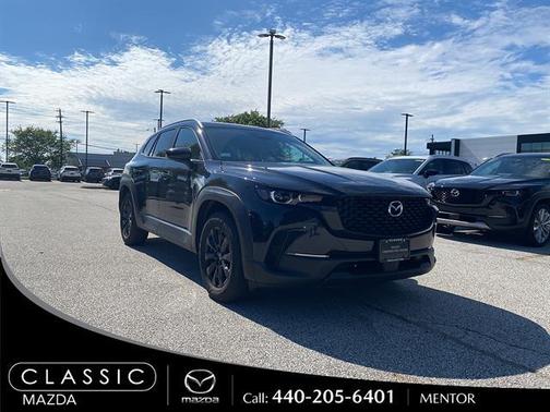 Jet Black Mica 2025 Mazda CX-50 2.5 S Preferred Package