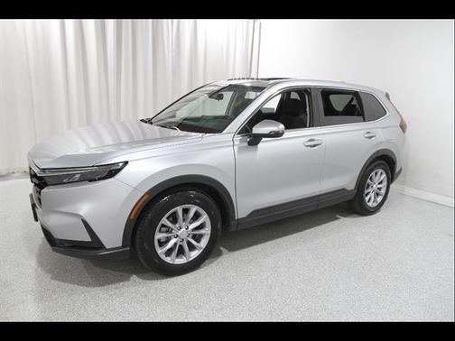 Solar Silver Metallic 2025 Honda CR-V EX