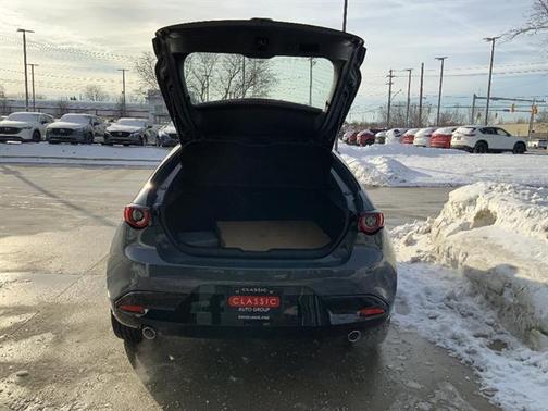 Polymetal Gray Metallic 2026 Mazda Mazda3 Carbon Edition