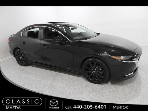 Jet Black Mica 2023 Mazda Mazda3 AWD w/Premium Package