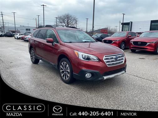 Venetian Red Pearl 2017 Subaru Outback 3.6R Limited