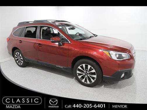Venetian Red Pearl 2017 Subaru Outback 3.6R Limited