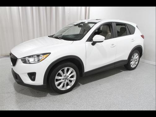 Crystal White Pearl Mica 2014 Mazda CX-5 Grand Touring