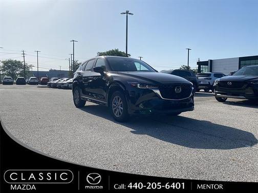 Jet Black Mica 2025 Mazda CX-5 2.5 S Preferred Package