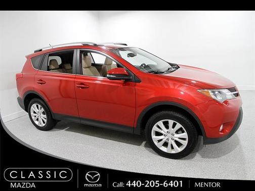 Barcelona Red Metallic 2015 Toyota RAV4 Limited
