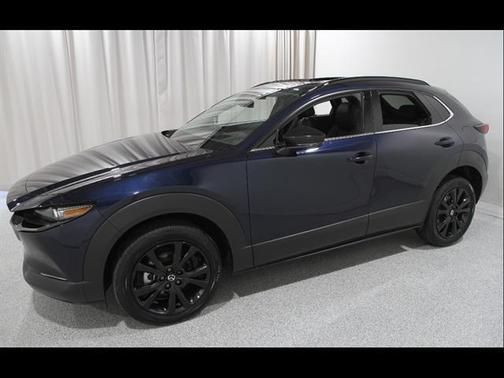 Deep Crystal Blue Mica 2025 Mazda CX-30 Premium Package