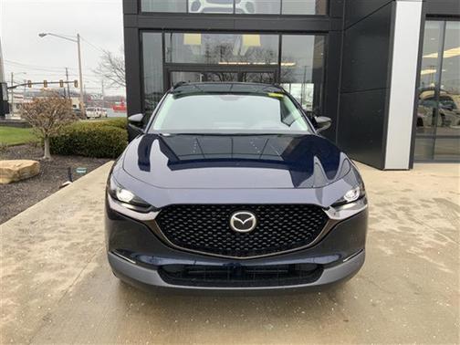 Deep Crystal Blue Mica 2025 Mazda CX-30 Premium Package