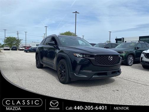 Jet Black Mica 2025 Mazda CX-50 2.5 S Preferred Package