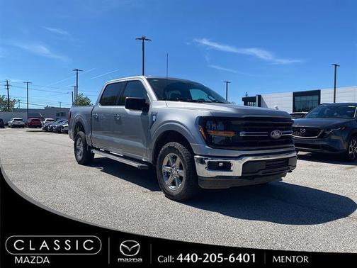 Iconic Silver 2025 Ford F-150 XLT