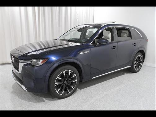 Deep Crystal Blue Mica 2025 Mazda CX-90 S Premium Plus