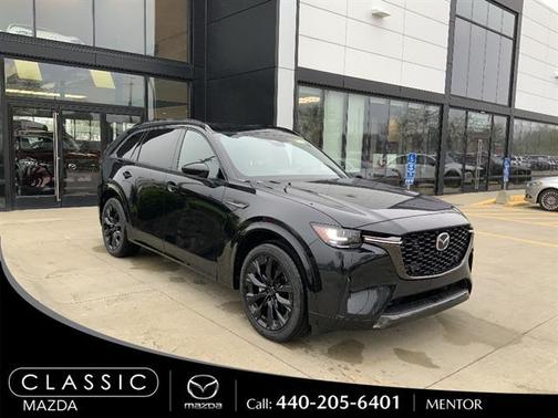 Jet Black Mica 2026 Mazda CX-90 3.3 Turbo S Premium Sport