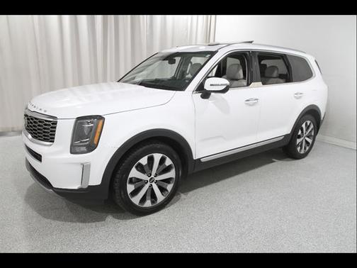 Glacial White Pearl 2021 Kia Telluride S