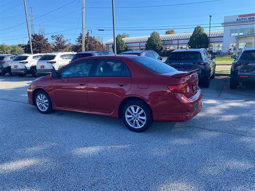 Red 2010 Toyota Corolla S